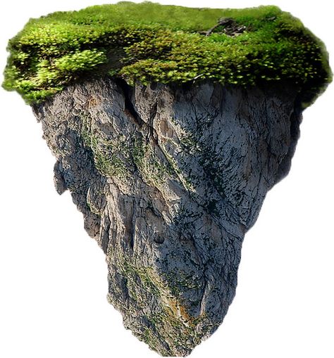 Fantasy Floating Islands, Floating Pond Island, Floating Rocks Concept Art, Castle On Floating Island, Décor Steampunk, 3d Forest Environment, Picsart Png, Floating Island, Background Images For Editing