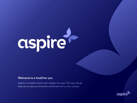 Aspire Logo, Wellness Logo Design Inspiration, Iconic Logo Design, Health Care Logo, Coaching Logo, Organic Logo Design, Logo Design Health, Healthcare Logo, Inspiration Logo Design