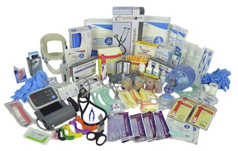 Med Kit, Basic First Aid, Blood Pressure Cuff, Medical Bag, Emergency Medical Services, Medical Kit, Cloth Tape, Cold Pack, Foxtrot