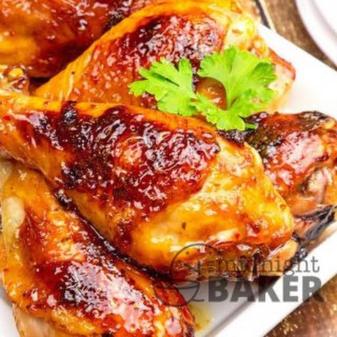 Recipes For Chicken Legs, Chicken Drummies Recipes, Polynesian Chicken, Chicken Drummies, Grocery Games, Reunion Decorations, Polynesian Food, Work Recipes, Bruschetta Ingredients