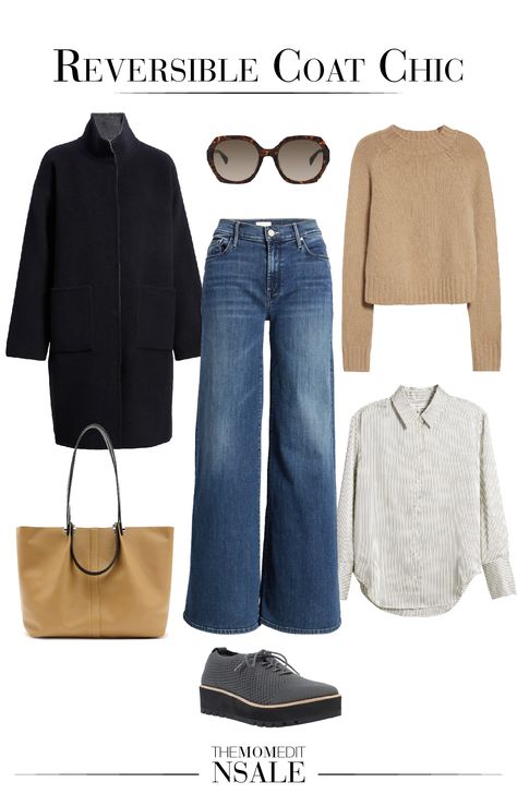 Eileen Fisher is on sale at Nordstrom! Here are 10 chic outfits that mix these minimalist staples with Adidas, Vince, & more for a fresh, modern look. | #TheMomEditStyle #FashionBlog #Nordstrom #NordstromAnniversarySale #Nordstrom #EileenFisher #OutfitIdeas #OutfitInspo #EverydayOutfit #FallStyle #WideLegJeans #Jeans #SweaterOutfit #FallCoat Mom Edit, What Should I Wear Today, Nordstrom Sale, Sale Outfit, Nordstrom Anniversary Sale, Mother Denim, Fall Coat, Anniversary Sale, Fall Looks