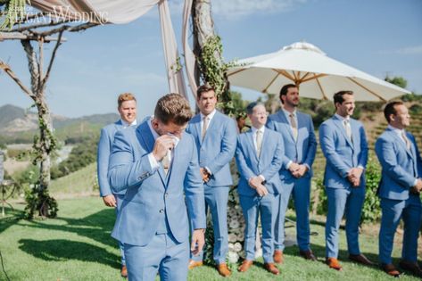 Gray Groomsmen, Blue Groomsmen Suits, Blue Groomsmen, Wedding Groomsmen Attire, Suits Groom, Grooms Suit, Groomsmen Grey, Groom And Groomsmen Suits, Groom Suits