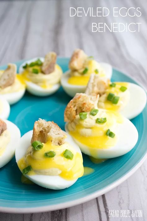 Egg Appetizers, Scooby Snax, Egg Appetizer, Devil Eggs, Bread Booze Bacon, Devilled Eggs Recipe Best, Eggs Benedict Recipe, Deviled Eggs Recipe Classic, Egg Benedict