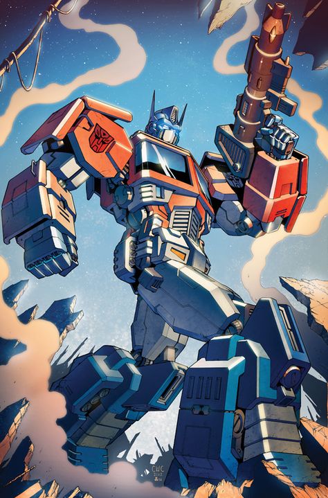 transformersart_optimus_rid__6_cover_colors_by_khaamar-d4x49ma Transformers Rid, Transformers Starscream, Orion Pax, Transformers Decepticons, Transformers Autobots, Transformers Comic, Transformers Characters, Transformers G1, Transformers Artwork