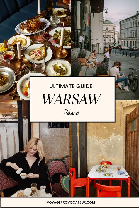 LOCAL’S GUIDE TO WARSAW – Your perfect weekend plan! Step into the world of Warsaw’s local, discovering the best cafes, restaurants, hotels and museums, as if shown by a friend. Photos belong to their respective owners, as shown in the Guide. Warsaw Poland Things To Do, Things To Do In Warsaw Poland, Warsaw Things To Do, Things To Do In Warsaw, Warsaw Shopping, Warsaw Restaurant, Poland Trip, Poland Vacation, Poland Culture