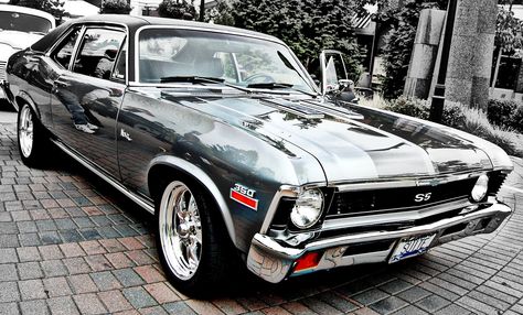 72 Nova, Chevy Nova Ss, Chevy Ss, Hot Rods Cars Muscle, Chevy Muscle Cars, Chevy Cars, Best Muscle Cars, Classic Cars Trucks Hot Rods, Chevrolet Nova