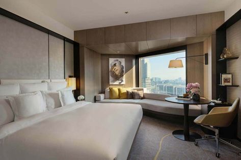 Japanese Bedroom Decor, Japanese Bedroom, Shot Ideas, Japanese Home Decor, Hotel Room Design, Luxury Suite, Modern Hotel, Large Bathrooms, Luxury Rooms