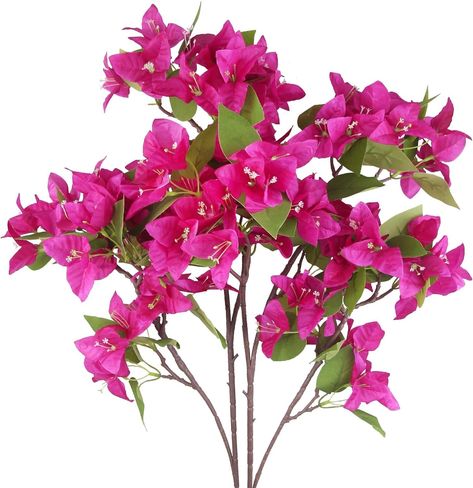 Amazon.com: CITYES 2 Pcs Artificial Flowers Bougainvillea Outdoor Faux Bougainvillea Flowers with Stems Artificial Bougainvillea Silk Flowers Branches for Garden Wedding Centerpieces Table Runner Decor : Home & Kitchen Artificial Bougainvillea, Table Runner Decor, Flowers With Stems, Garden Wedding Centerpieces, Branch Centerpieces, Fake Flower Arrangements, Iron Wire, Flower Branch, Green Decor