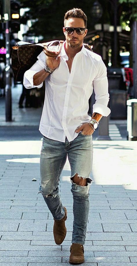 Herren Style, Best Casual Outfits, Stylish Men Casual, Best Mens Fashion, Mode Casual, Mens Fashion Classy, Mens Fashion Casual Outfits, Stylish Mens Outfits, Fashion Casual Outfits