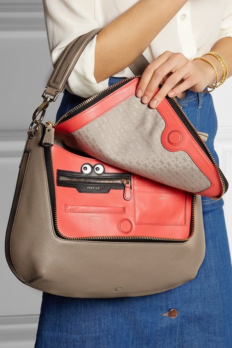 Anya Hindmarch Anya Hindmarch Bag, Taupe Bag, Leather Bag Design, Bags For Sale, Jeans Skirt, Googly Eyes, Handbag Heaven, Jennifer Fisher, Anya Hindmarch