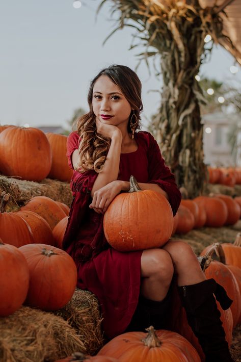 San Diego Portrait Photographer - Fall Photos - Pumpkin Patch Photoshoot - Fall Photoshoot - Pumpkin Patch Photos - Model: Aurora Cute Pumpkin Patch Outfits, Star At Night, Pumpkin Patch Outfits, Pumpkin Patch Photography, Pumpkin Patch Photos, Couple Dates, Autumn Photography Portrait, Pumpkin Patch Photoshoot, Pumpkin Patch Pictures