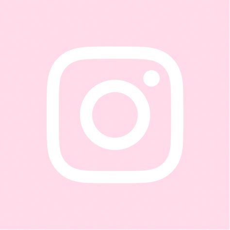 Light Pink Instagram Icon, Photo Pink Icon, Pink Apps, Pink Homescreen, Kawaii App, Icon Widget, Instagram Icon, Pretty Pink Princess, Pink Instagram