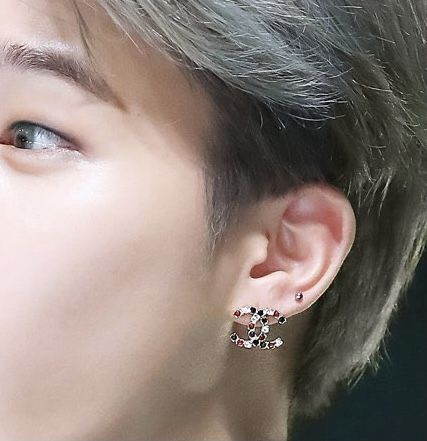 Jimin Earrings, Park Jimin, Ear Cuff, Chanel, Cuff, Bts, Quick Saves, Clothes