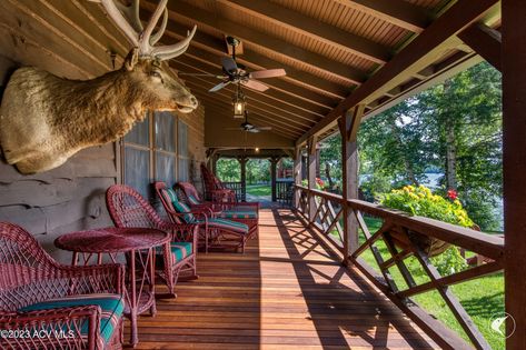 Adirondack Cabin, Waterfront Architecture, Adirondack Style, Dream Cabin, Lake Champlain, Rocky Shore, Cabin Decor, House Boat, Outdoor Area