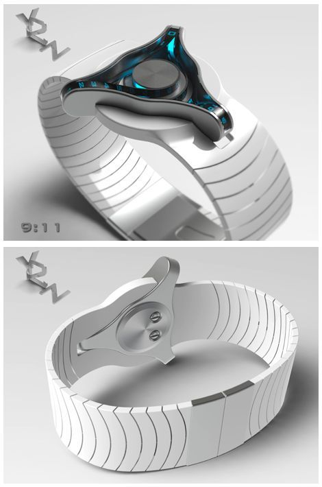 Futuristic Watch Design, Futuristic Watches, Future Watch, Belt Display, New Technology Gadgets, Spy Gadgets, The Hours, Belt Design, Watches Unique