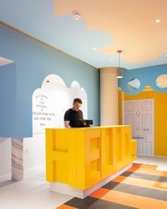 Kids Museum, Kindergarten Interior, Daycare Design, Kids Cafe, Kindergarten Design, School Interior, Colorful Space, Kids Area, Salou