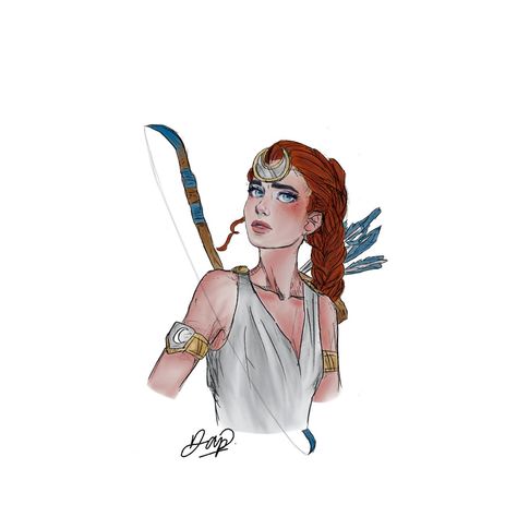 Greek Goddess Art, Goddess Of The Hunt, Artemis Goddess, Apollo And Artemis, Zio Rick, Greek Mythology Gods, Greek Gods And Goddesses, Percy Jackson Characters, Greek And Roman Mythology