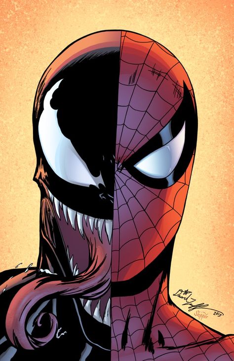 Spiderman and Venom by J-Skipper on DeviantArt Spiderman And Venom, Venom Spiderman, Spiderman Venom, Venom Art, Image Spiderman, Spiderman Drawing, Spiderman Spider, Marvel Venom, Marvel Drawings