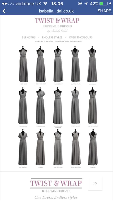 I really like this dress - so many different options Multiway Bridesmaid Dress Styles, Multiway Dress Styles, Multi Tie Dress, Multi Way Bridesmaid Dress, Multi Wrap Dress, Multiway Bridesmaid Dress, Bridesmaid Wrap, Wedding Wishlist, Wrap Dress Bridesmaid