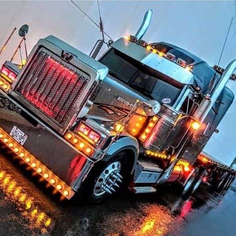 Western Star Trucks, Customised Trucks, Truck Transport, Custom Big Rigs, Western Star, Vw Vintage, Old Pickup Trucks, Truck Paint, Show Trucks