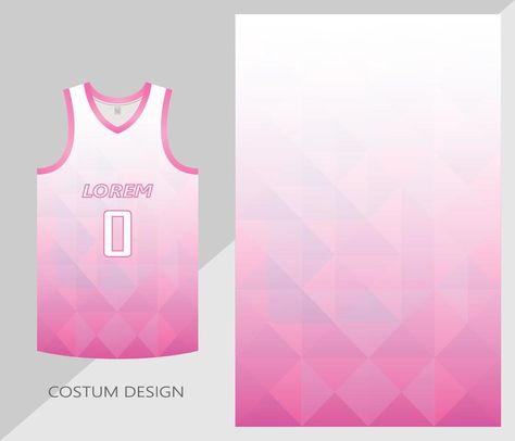 Basketball Jersey Pattern Design, Jersey Pattern Design, Pattern Design Template, Pink Abstract Background, Pink Basketball, Basketball T Shirt Designs, Jersey Pattern, Pink Abstract, Pink Design