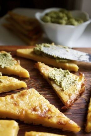 Authentic Italian Chickpea Flatbread. Gluten-free, vegan, simple! Chickpea Flatbread, Vegan Simple, Chick Pea, Flat Bread, Chickpea Recipes, God Mat, Authentic Italian, Gluten Free Bread, Vegan Foods