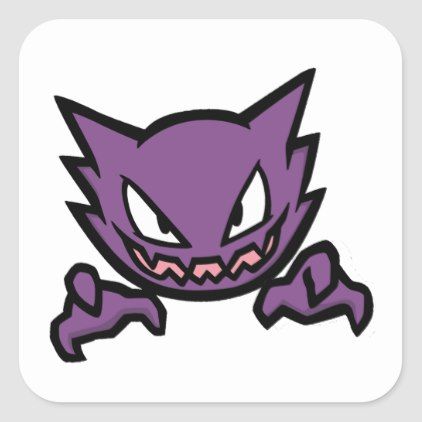 Haunter Tattoo, Hunter Pokemon, Haunter Pokemon, Pokemon Official, Ghost Pokemon, Cartoon Character Tattoos, Tattoo Inspiration Men, Pokemon Stickers, Pokemon Tattoo