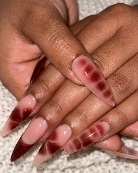 📸 NEW NAILS 📸 ☕️ bloomin espresso ☕️ ✨ Custom set by Angelina ✨ Elevate your look with these chic Gel-X nails, perfect for that classic French twist. Ready to bloom with style? 🌸 #GelX #VaughanNails #ApresNails #BloomingNails #FrenchManicure #GTANails #NailArt #NailTrends #NailIdeas #clawsbyaj Blooming French Tip Nails, Bloom Gel Nails, Nails Blooming Gel, Blooming Gel Nails, Classic French Twist, Blooming Gel, New Nails, Cat Claws, French Twist