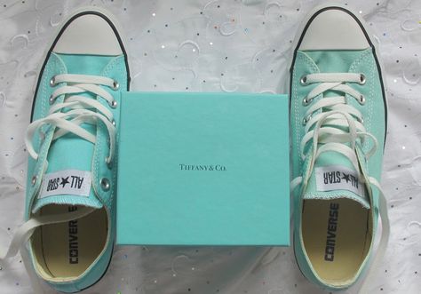 #tiffanyblue #converse #shoes Tiffany Blue Converse, Tiffany Blue Shoes, Cute Converse, Blue Converse, Pose For The Camera, Sperry Sneaker, Classy And Fabulous, Crazy Shoes, Tiffany Blue