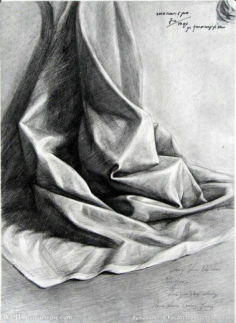 Illustrative Figure Drawing Drapery Drawing, Still Life Sketch, Life Sketch, Fabric Drawing, Object Drawing, White Drawing, Still Life Drawing, Pencil Art Drawings, Still Life Art