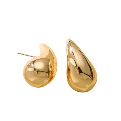 GoldenGleam Dome Drop Earrings offer a bold statement piece with a nod to vintage elegance. Crafted for the contemporary woman, these earrings feature a chunky dome design with a teardrop silhouette, plated in a rich gold color that exudes warmth and sophistication. Buy Now from our website ! "🎁 Enjoy free shipping on purchases over $100! #LuxuryEarrings #Jewelry" #Jewelry #waistedbyfridaysgh #classic #luxuryanklets #boldandbeautiful #happyweekend #springtime #springvibes #waistbeadqueen 3 Layer Necklace, Luxury Earrings, Stud Style, Round Necklace, Vintage Elegance, Spring Vibes, Crystal Stud Earrings, Metal Earrings, Happy Weekend