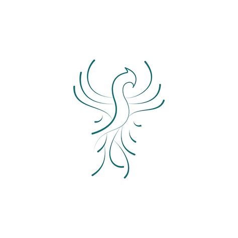 Single Line Phoenix Tattoo, Small Phoenix Tattoos Fine Line, Minimalist Phoenix Tattoo, Divorce Tattoo, Aesthetics Logo, Small Phoenix Tattoos, Fun Tattoo, Phoenix Design, Logo Company