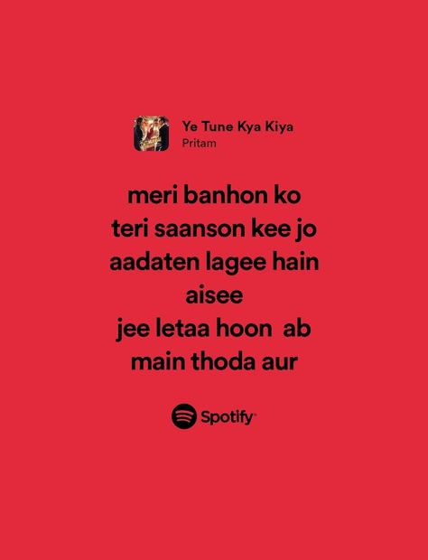 Song

Spotify songs

Spotify lyrics

Spotify aesthetic

Songs

Song aesthetic

Song lyrics

Savage lyrics

Attitude lyrics

Lyrics

Lyrical songs

Romantic songs 

Just lyrics 

Aesthetic words

Lyrics aesthetic

Desi humour

Classic quotes

Pretty lyrics 

Pretty quotes

Good song vibes

Songs suggestions

Love songs

Love songs playlist

Best Hindi songs

Hindi aesthetic 

Hindi video status 

Hindi song status video 

Feeling Songs

Love songs status

Best song Ye Tune Kya Kiya, Easy Paper Crafts Diy, Easy Paper Crafts, Spotify Playlist, Music Quotes, Abba, Paper Crafts Diy, Crafts Diy, Paper Crafts