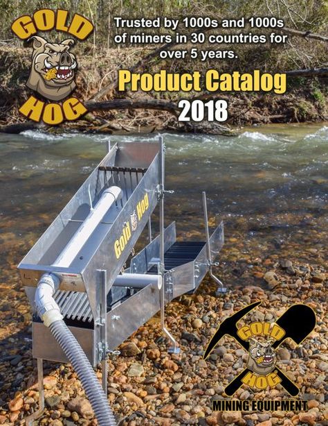 FlipSnack | GoldHog Prospecting Equipment  by Gold Hog Gold Sluice Box, Gold Sluice, Gold Mining Equipment, Gold Deposit, Short Bob Styles, Panning For Gold, City Of Gold, Gold Panning, Gold Detector