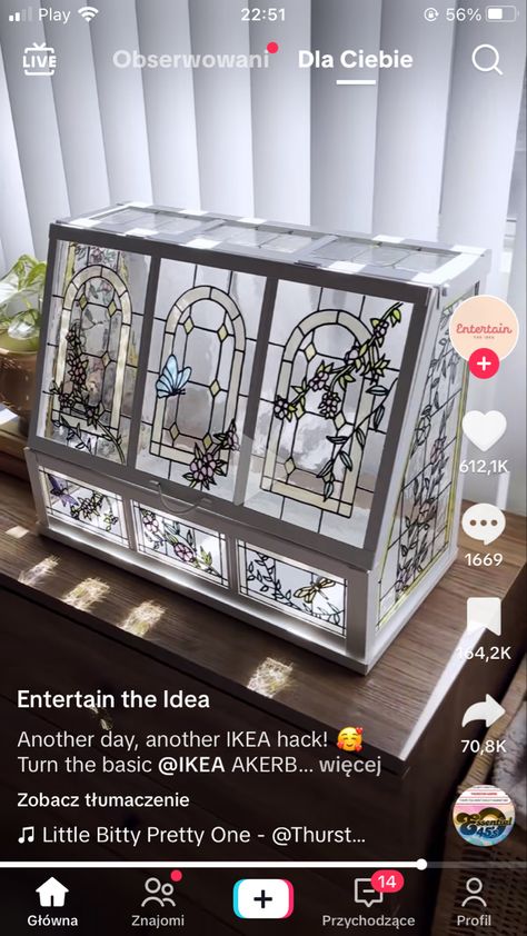 Dreamy Cottagecore, Glass Greenhouse, Ikea Hack, Stained Glass, Turn Ons, Glass