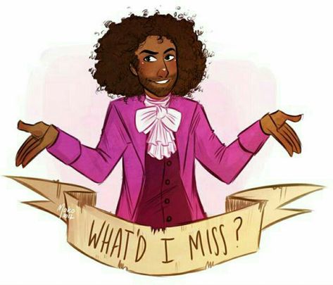 WHAT'D I MISS?! Hamilton Thomas Jefferson, Thomas Jefferson Hamilton, Jefferson Hamilton, Hamilton Drawings, Daveed Diggs, John Laurens, Hamilton Fanart, Story Drawing, Aaron Burr