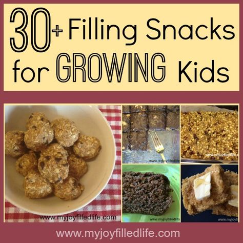 30+ Filling Snacks for Growing Kids - Great snack ideas to keep your children full for less! Snack Ideas For Kids, Healthy Afternoon Snacks, Filling Snacks, Kid Snacks, Filling Food, Healthy Snack Ideas, Snacks For Kids, Toddler Snacks, Food For Kids