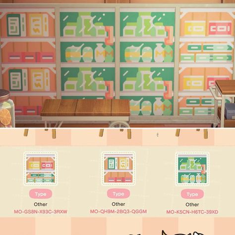 Animal Crossing ♡ on Instagram: “Store shelf designs!  C: tumblr/ betsfanart” Paths Acnh, Animal Crossing Online, Shelf Designs, Standee Design, Store Shelves Design, Motif Acnl, Animal Crossing Villagers, Store Shelves, New Animal Crossing