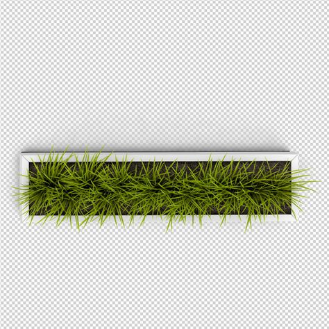 Isometric plant 3d rendering Photoshop Furniture Top View Png, Plant Top View Png, Plant Top View, Planter Box Plans, Landscape Design Drawings, Photoshop Rendering, Tree Plan, Interior Design Plan, Photoshop Resources