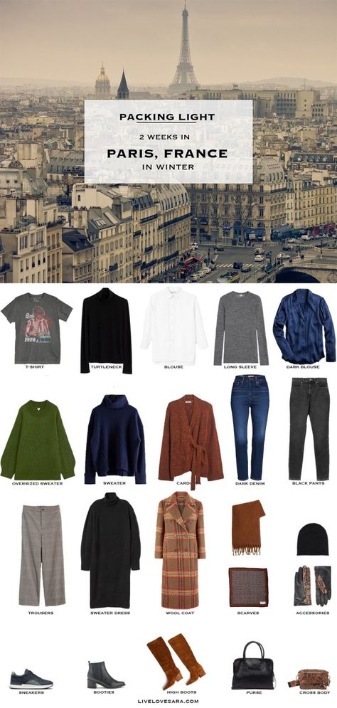 Paris Packing List Spring, Paris Travel Wardrobe, What To Pack For Paris, France Spring, Paris Packing List, Paris Packing, Fall Packing, Paris Outfit Ideas, What To Wear In Paris