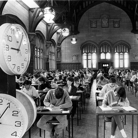 USYD - 1984 exam in MacLaurin Hall. Fantastic Mr Fox, Richard Ginori, Henry Miller, Factory Tours, Mood And Tone, Old Stone, Country Estate, Victorian Gothic, Christchurch