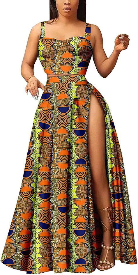 African Clothes For Women, Casual Party Dress, African Clothes, Set Outfits, Ankara Print, Dress Suit, Casual Party, 2 Piece Set, Ankara