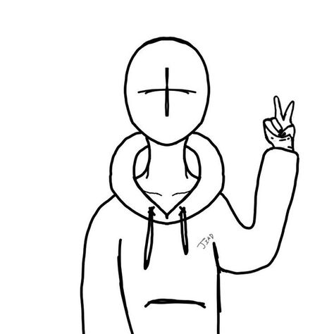 a drawing base i drew with the person holding up a peace sign while wearing a hoodie Person Holding Sign Drawing, A Person Drawing, Drawing Bases, Hoodie Drawing, Person Drawing, Drawing Base, A Drawing, Peace Sign, Peace Gesture