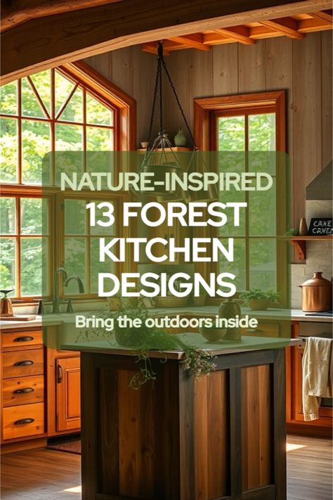 forest kitchen design Kitchen Ideas Earth Tones, Earthy Kitchen Ideas Earth Tones, Natural Interior Design Earth, Woodland Color Palette, Earthy Homes, Forest Kitchen, Earthy Kitchen, Woodland Retreat, Natural Interior Design