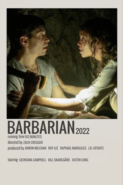 Horor Filmovi, Barbarian Movie Poster, Barbarian Poster, The Barbarian Movie, Film Rekomendasi, Barbarian 2022, Barbarian Movie, Polaroid Movie Poster, Romcom Movies