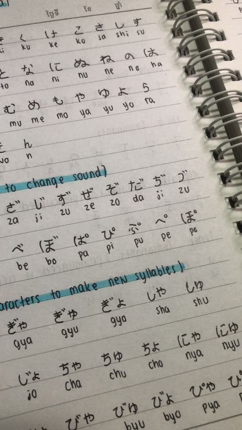 Japanese Notebook Aesthetic, Notes Aesthetic Vocabulary, Japanese Letters Aesthetic, Japanese Writing Aesthetic, Japanese Alphabet Kanji, Japanese Alphabet Letters, Writing Japanese, Japanese Notes, Japanese Alphabet