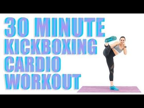 30 Minute Kickboxing Cardio Workout Kick Boxing For Beginners, Kickboxing Workout Routine, Kickboxing Workout Video, I Love Kickboxing, Sydney Cummings, Cardio Kickboxing Workout, Workout Board, Workout Men, Workout Man