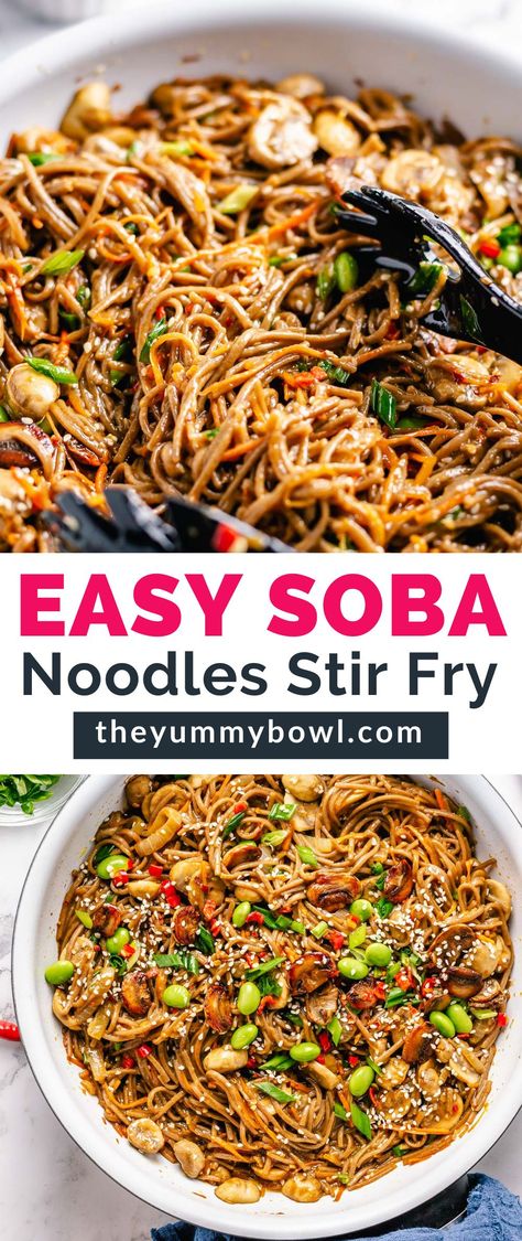 Recipes With Soba Noodles Healthy, Buckwheat Pasta Salad, Gluten Free Soba Noodle Recipe, Buckwheat Noodle Recipes Healthy, Buckwheat Pasta Recipes, Japanese Buckwheat Noodle Recipe, Healthy Soba Noodle Recipe, Buckwheat Noodle Recipes, Buckwheat Soba Noodle Recipe