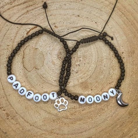 Marauders Inspired Jewelry, Wolfstar Jewelry, Marauders Necklace, Marauders Jewelry, Marauders Nails, Marauders Bracelet, Marauders Merch, Marauders Remus Lupin, Marauders Remus