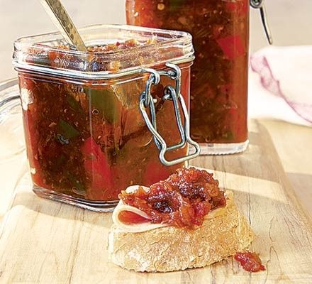 Mary Berry's Christmas chutney recipe - BBC Good Food Christmas Chutney Recipes, Chutney Recipes Christmas, Mary Berry Christmas, Christmas Chutney, Mary Berry Recipe, Bacon Jam, Berries Recipes, Mary Berry, Xmas Food